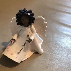 Kneeded Angels Figurine “Love is a precious gift “
